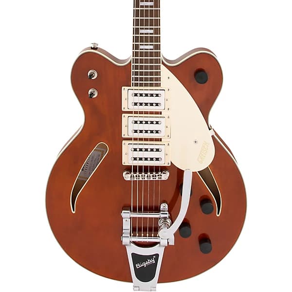Gretsch Guitars G2627T Streamliner Center Block 3-Pickup Cateye With Bigsby Electric Guitar